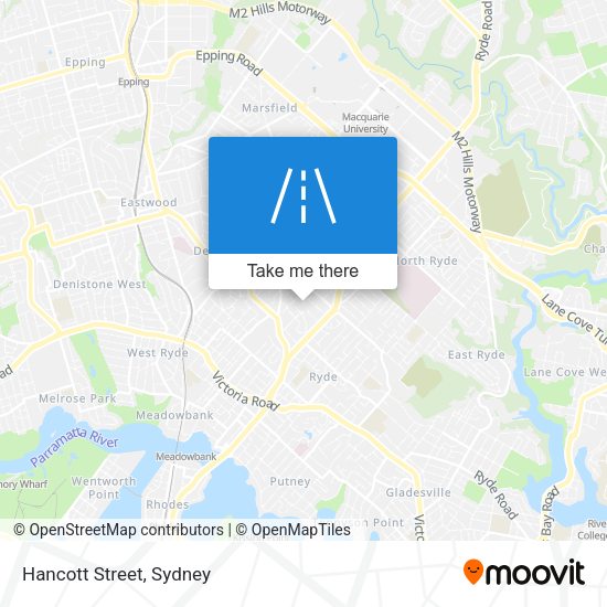 Hancott Street map