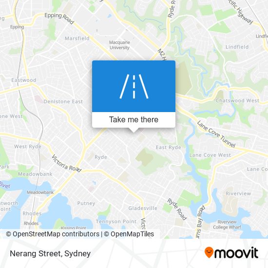 Nerang Street map