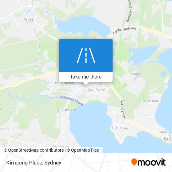 Kirrajong Place map