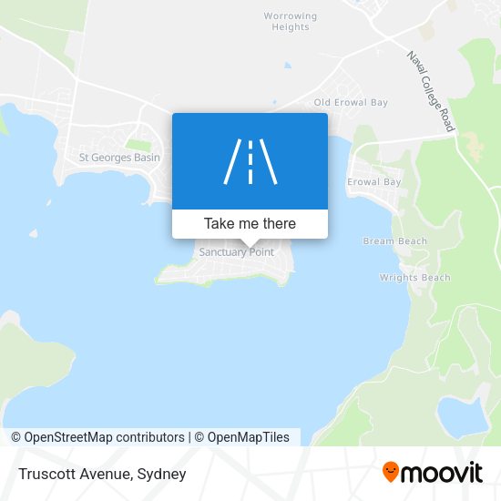Truscott Avenue map