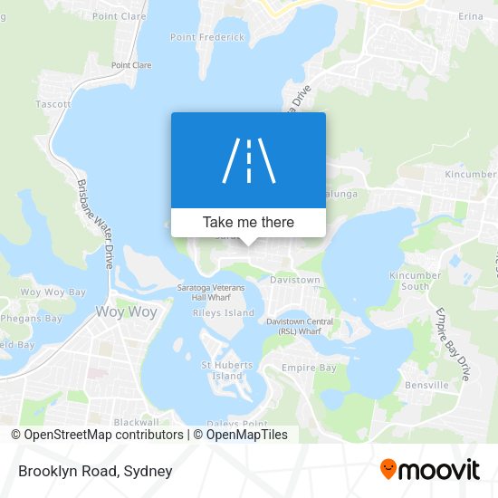 Brooklyn Road map