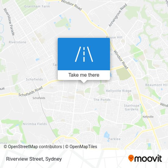 Riverview Street map