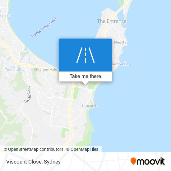 Viscount Close map