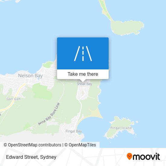 Edward Street map