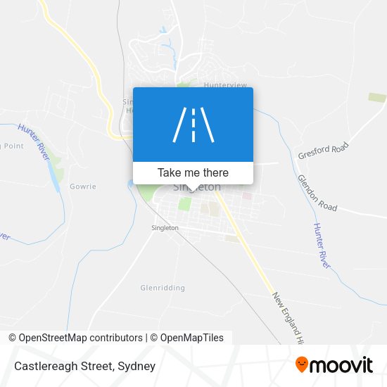 Castlereagh Street map