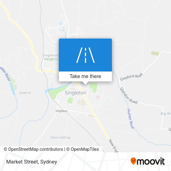 Market Street map