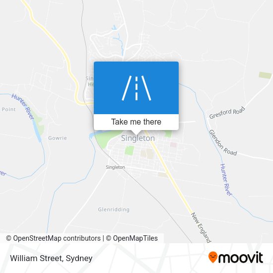 William Street map