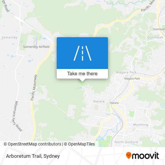 Arboretum Trail map