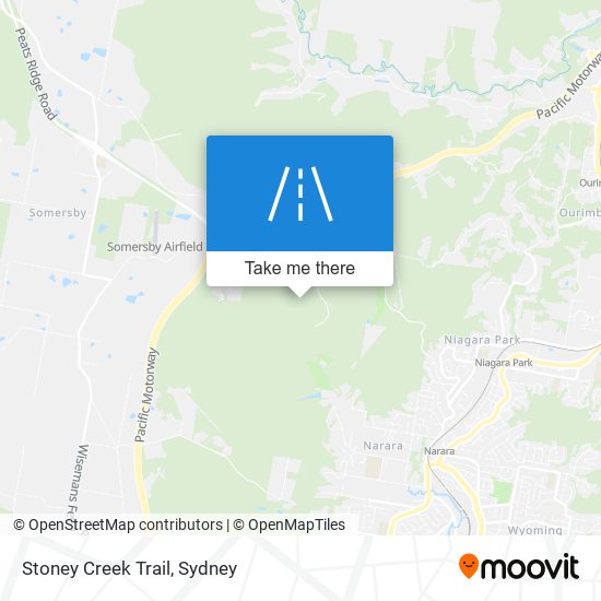 Stoney Creek Trail map