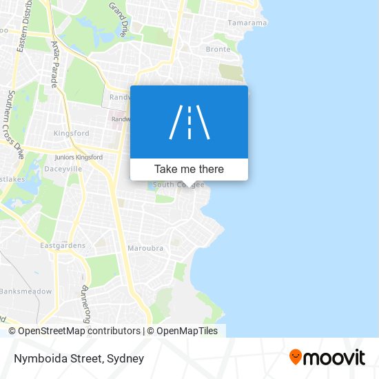 Nymboida Street map