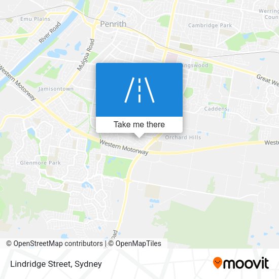 Lindridge Street map