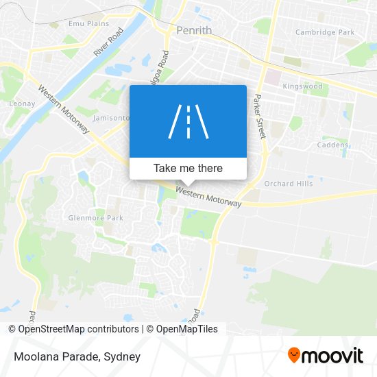 Moolana Parade map