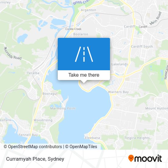 Curramyah Place map