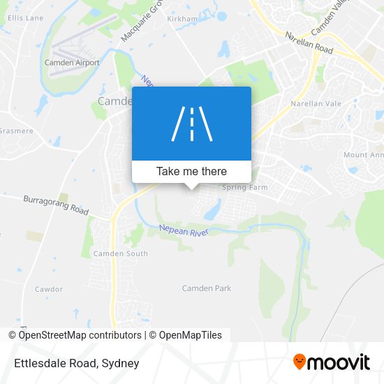 Ettlesdale Road map