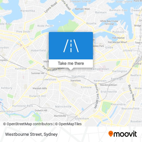 Westbourne Street map