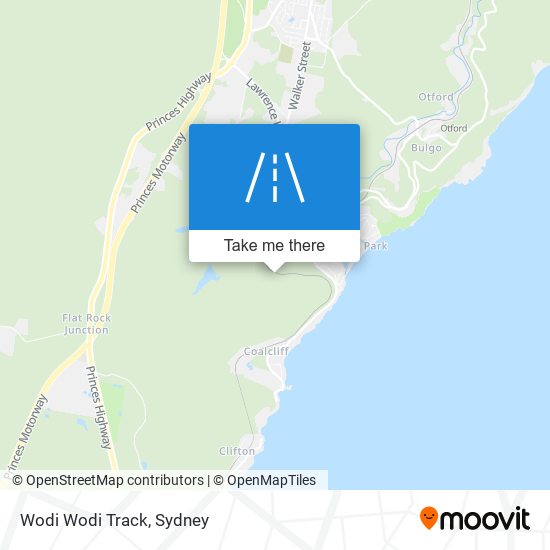 Wodi Wodi Track map