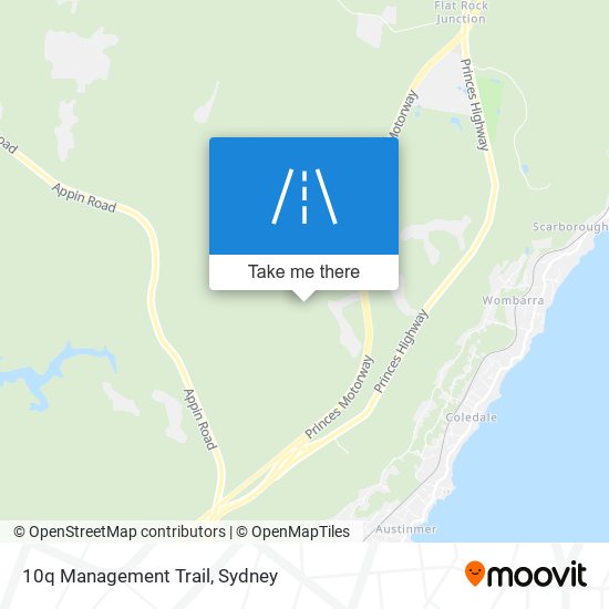 10q Management Trail map