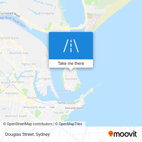 Douglas Street map