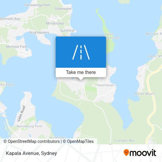 Kapala Avenue map