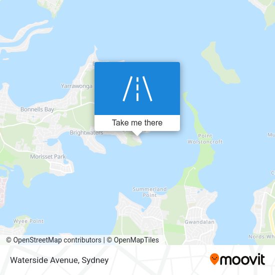 Waterside Avenue map