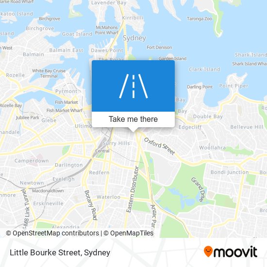 Little Bourke Street map