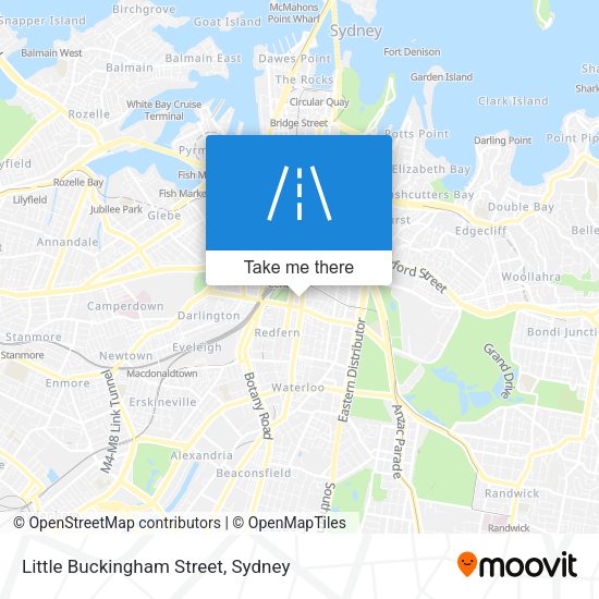 Little Buckingham Street map