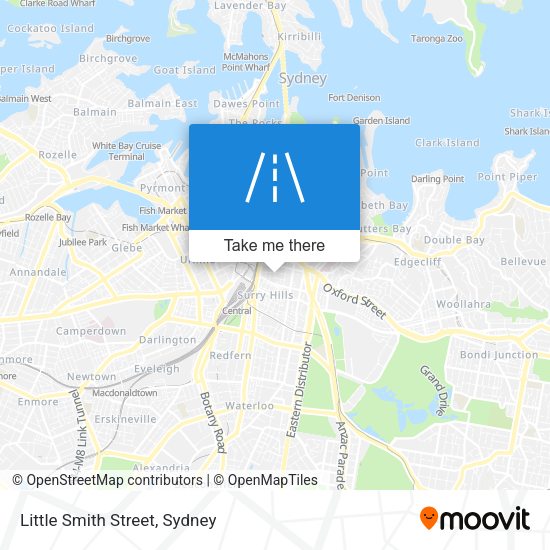 Little Smith Street map