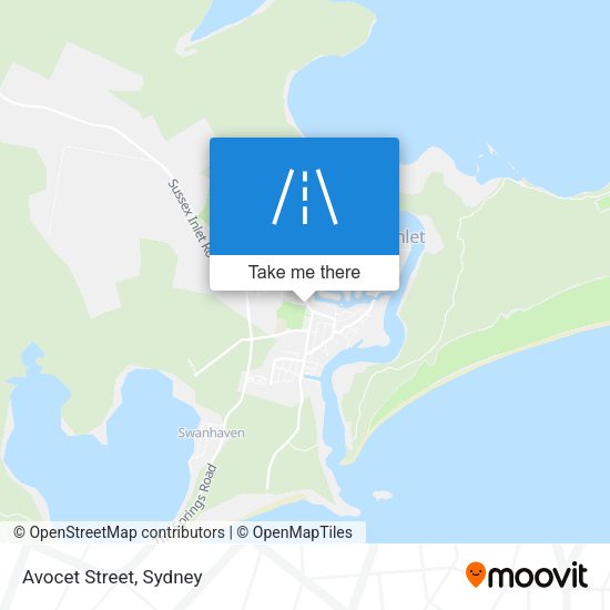 Avocet Street map