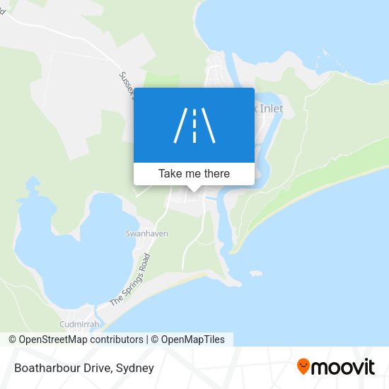 Boatharbour Drive map