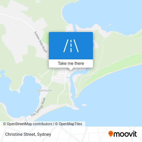 Christine Street map