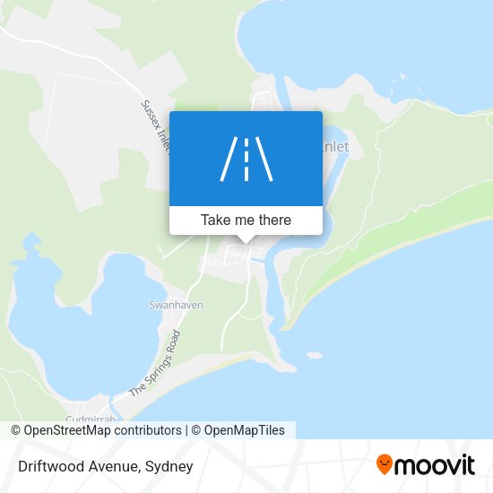 Driftwood Avenue map