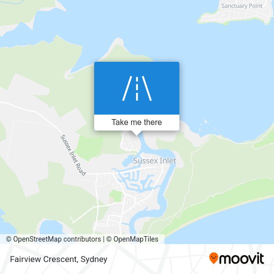 Fairview Crescent map