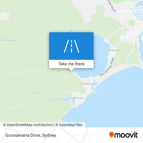 Mapa Goonawarra Drive