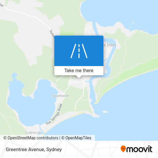 Greentree Avenue map