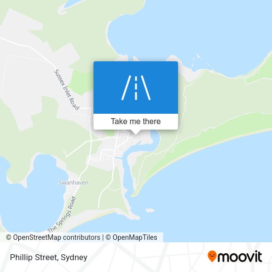 Phillip Street map