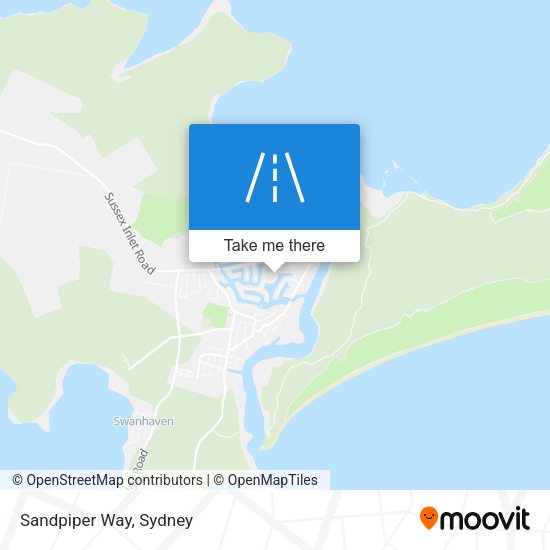 Sandpiper Way map