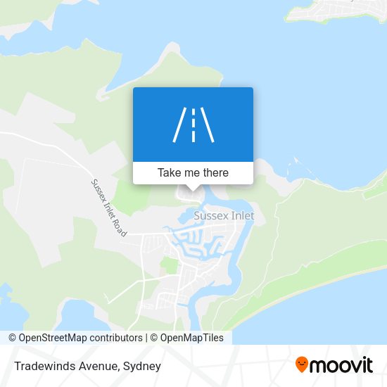 Tradewinds Avenue map