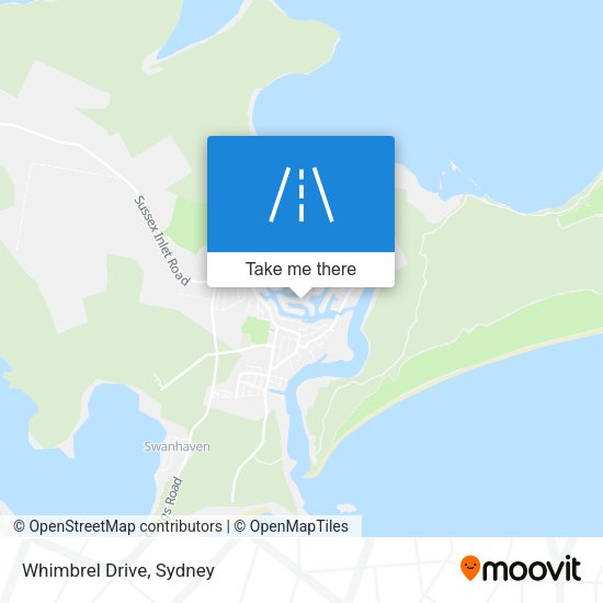 Whimbrel Drive map