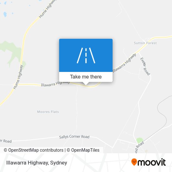 Illawarra Highway map