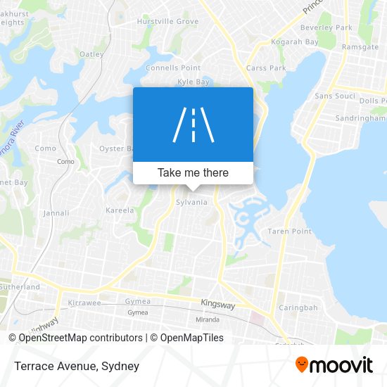 Terrace Avenue map