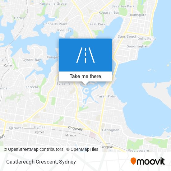 Castlereagh Crescent map