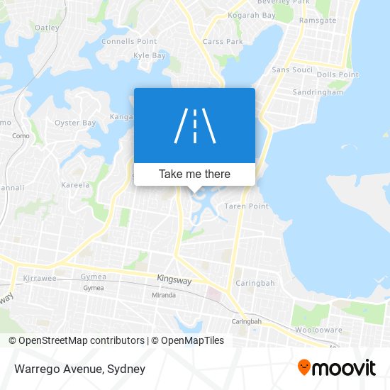 Warrego Avenue map