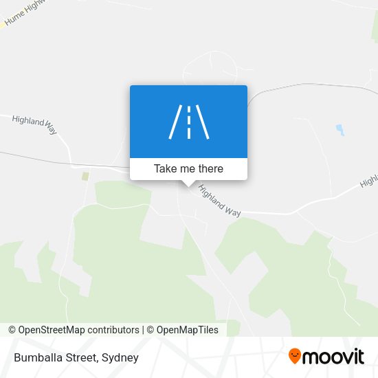 Bumballa Street map