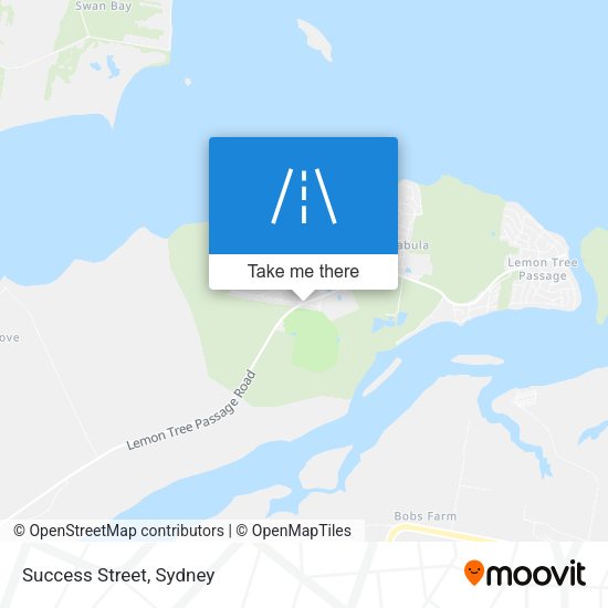 Success Street map