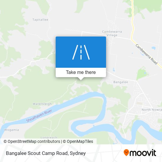 Bangalee Scout Camp Road map