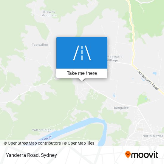 Yanderra Road map