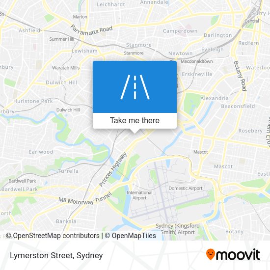 Lymerston Street map