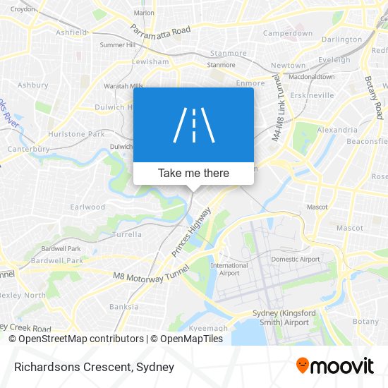 Richardsons Crescent map