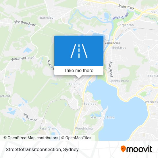 Streettotransitconnection map