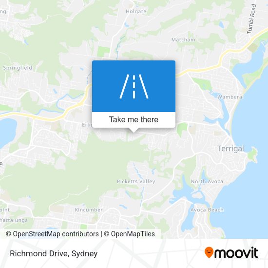 Richmond Drive map